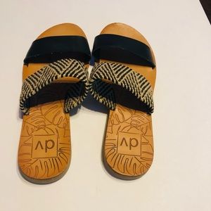Women’s slip on DV (Dolce Vita) sandals. 6